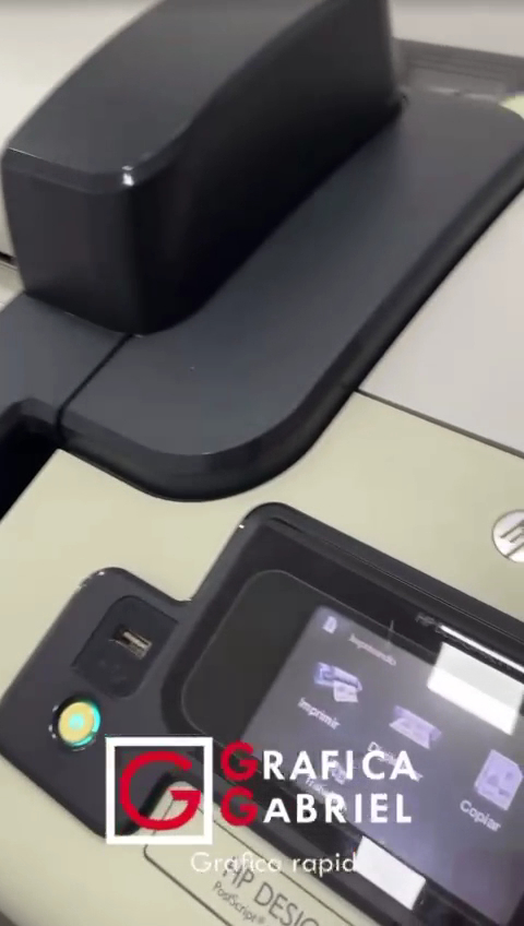 Equipamento de impressão da Gráfica Gabriel